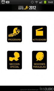 APP Android Certamen Internacional Cortos "Ciudad de Soria"